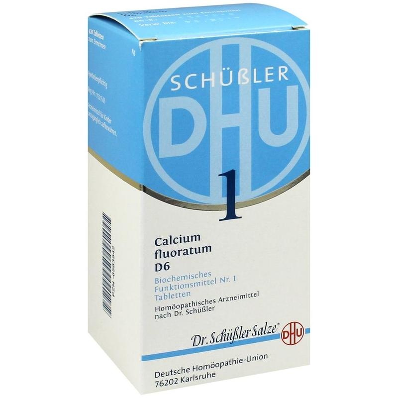 BIOCHEMIE DHU 1 Calcium fluoratum D 6 Tabletten