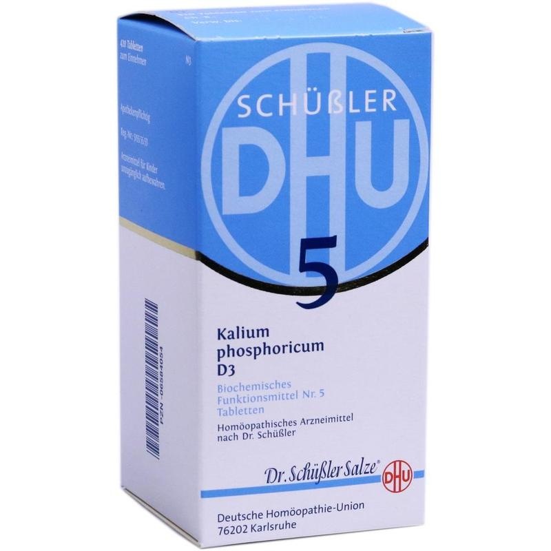 BIOCHEMIE DHU 5 Kalium phosphoricum D 3 Tabletten