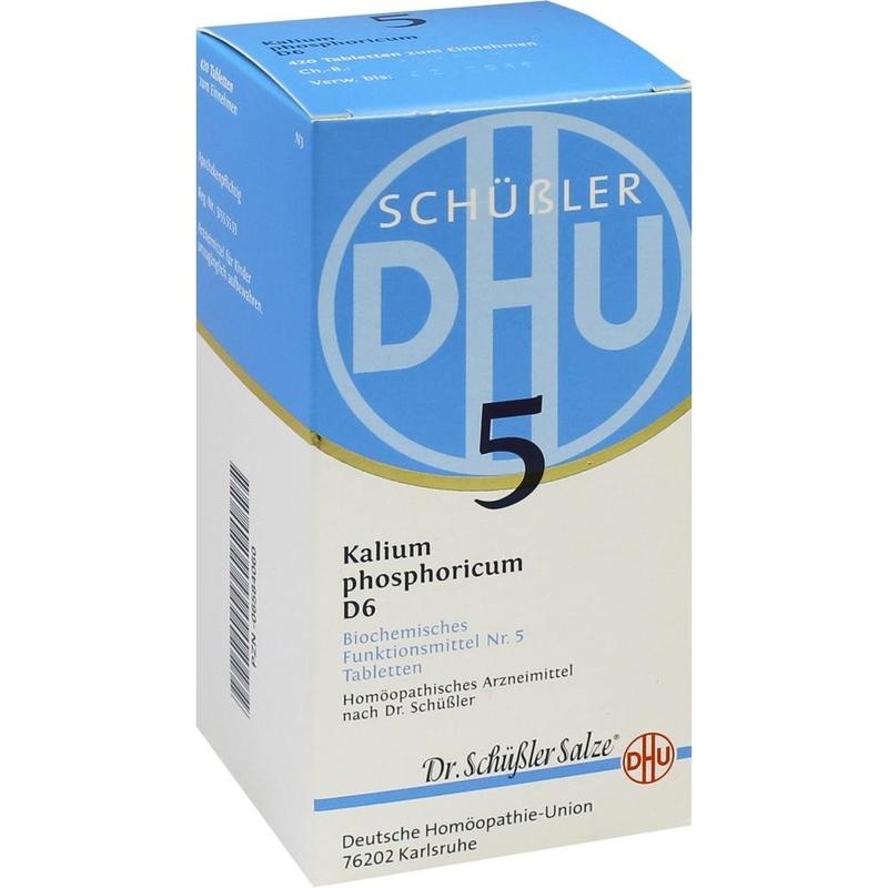 BIOCHEMIE DHU 5 Kalium phosphoricum D 6 Tabletten