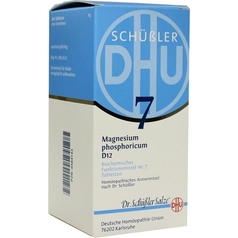 BIOCHEMIE DHU 7 Magnesium phosphoricum D 12 Tabl.