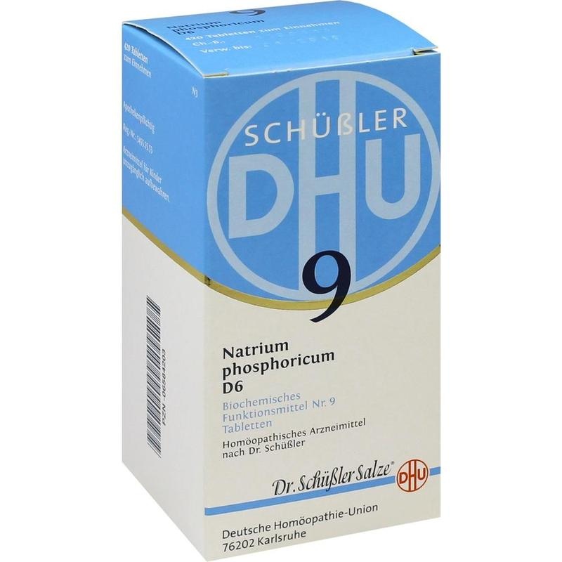 BIOCHEMIE DHU 9 Natrium phosphoricum D 6 Tabletten