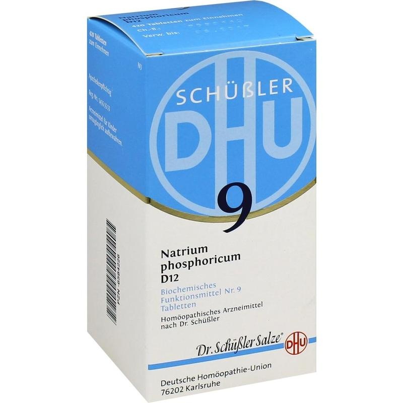 BIOCHEMIE DHU 9 Natrium phosphoricum D 12 Tabl.