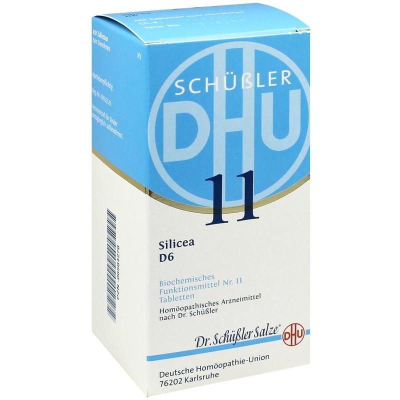 BIOCHEMIE DHU 11 Silicea D 6 Tabletten