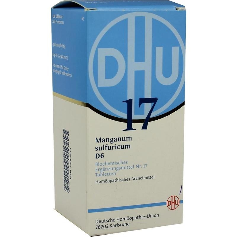 BIOCHEMIE DHU 17 Manganum sulfuricum D 6 Tabletten