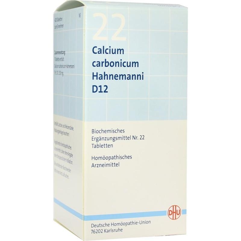 BIOCHEMIE DHU 22 Calcium carbonicum D 12 Tabletten