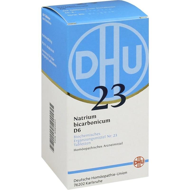 BIOCHEMIE DHU 23 Natrium bicarbonicum D 6 Tabl.