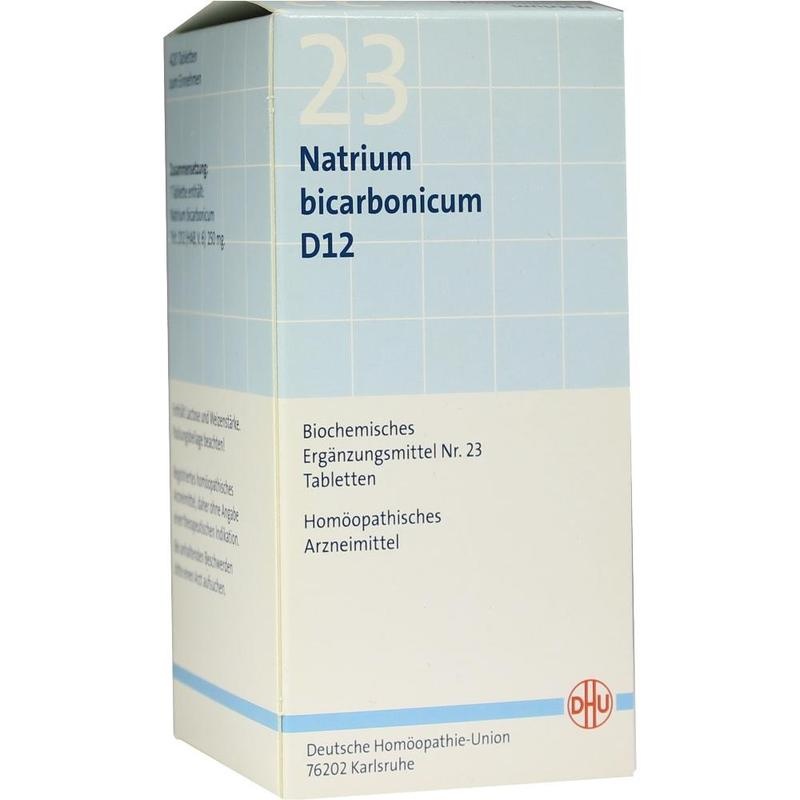 BIOCHEMIE DHU 23 Natrium bicarbonicum D 12 Tabl.