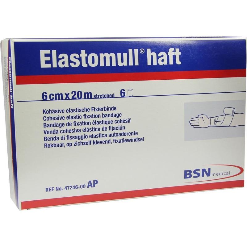 ELASTOMULL haft 6 cmx20 m Fixierbinde