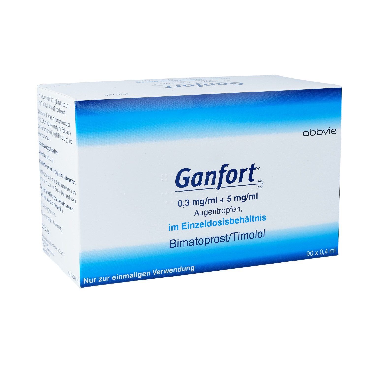 GANFORT 0,3 mg/ml + 5 mg/ml AT im Einzeldosisbeh.