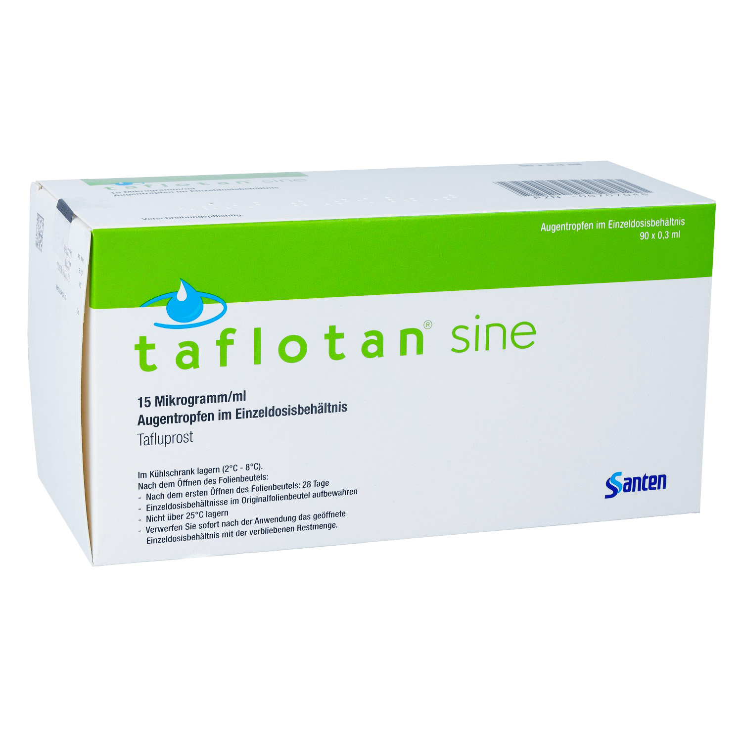 TAFLOTAN sine 15 μg/ml Augentr.im Einzeldosisbeh.