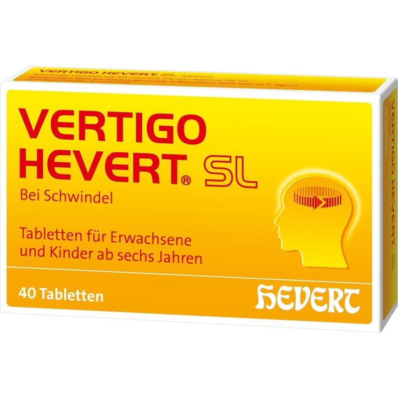VERTIGO HEVERT SL Tabletten