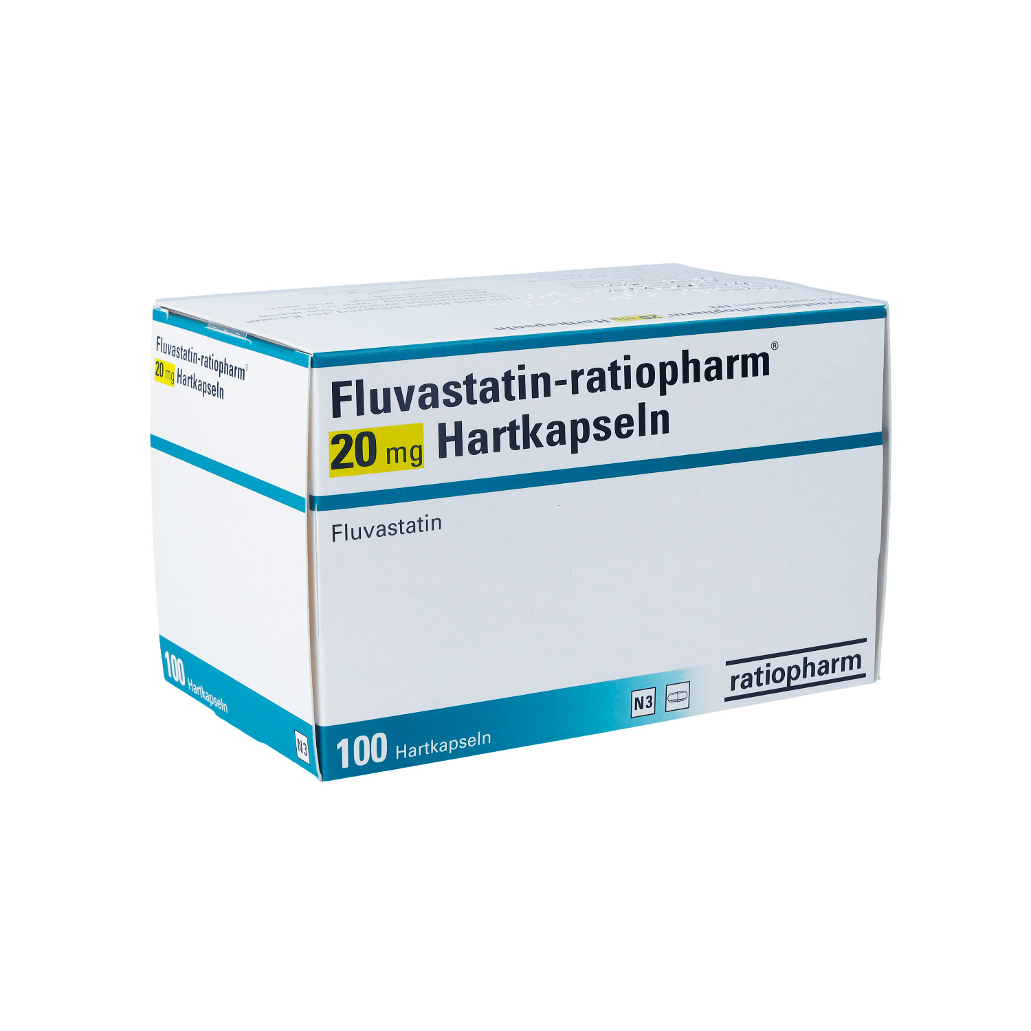 FLUVASTATIN-ratiopharm 20 mg Hartkapseln