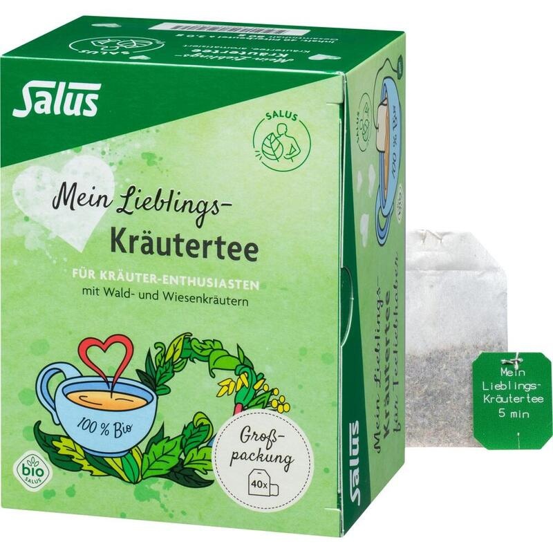MEIN LIEBLINGS-Kräuter-Tee Bio Salus Filterbeutel