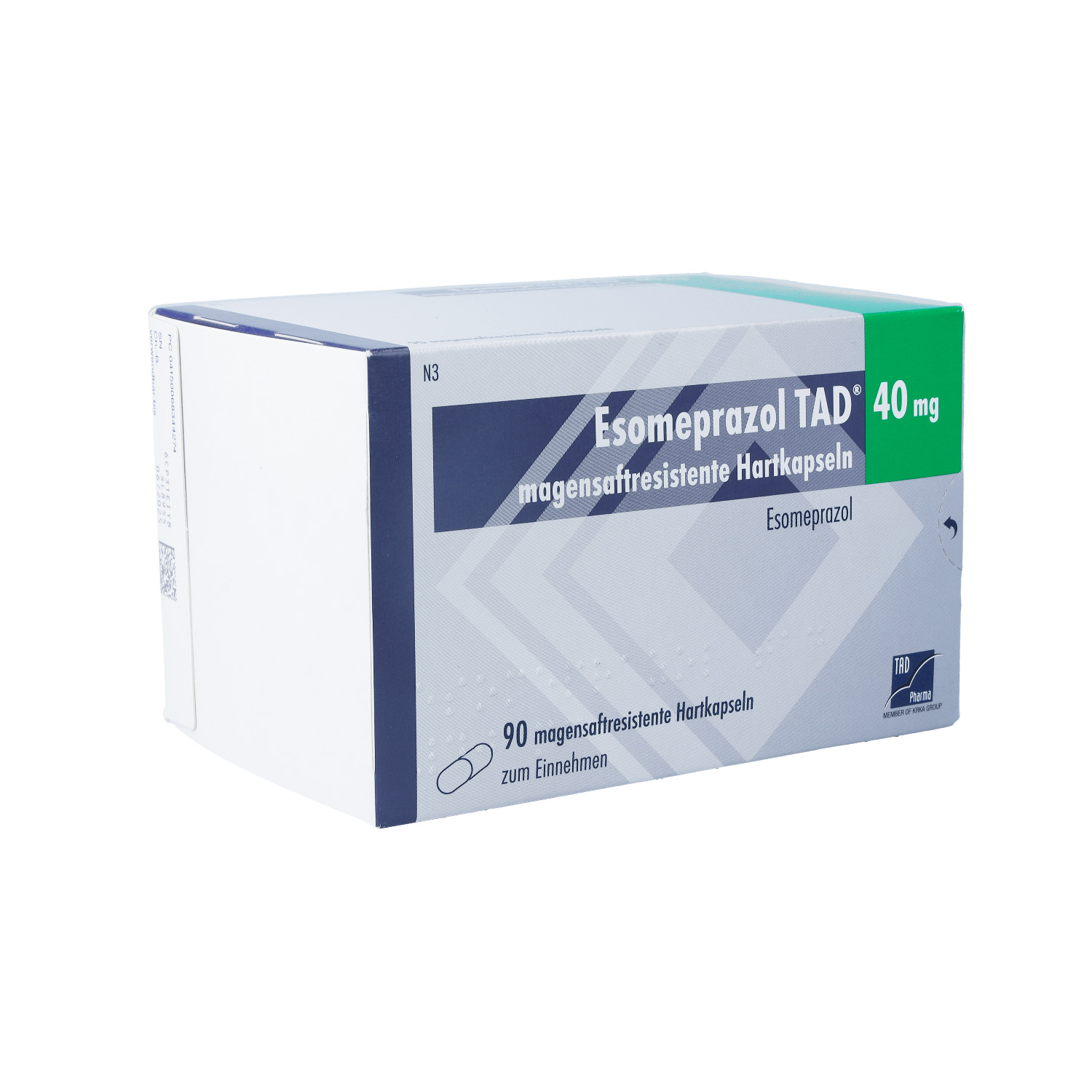 ESOMEPRAZOL TAD 40 mg magensaftresist.Hartkapseln