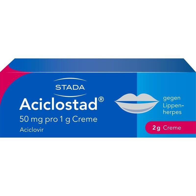 Aciclostad Creme bei Lippenherpes mit Kribbeln, Juckreiz & schmerzhaften Bläschen