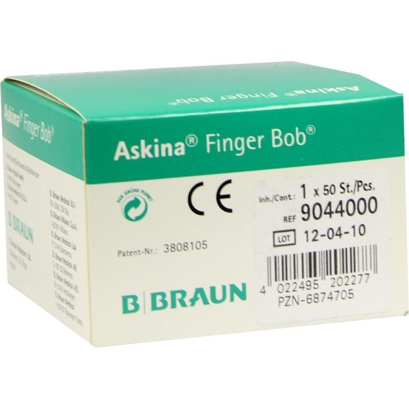 ASKINA Finger Bob weiß