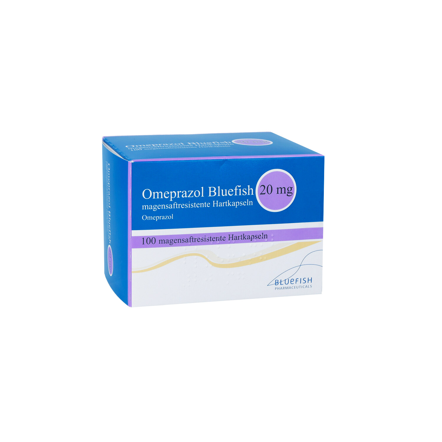 OMEPRAZOL Bluefish 20 mg magensaftres.Kapseln
