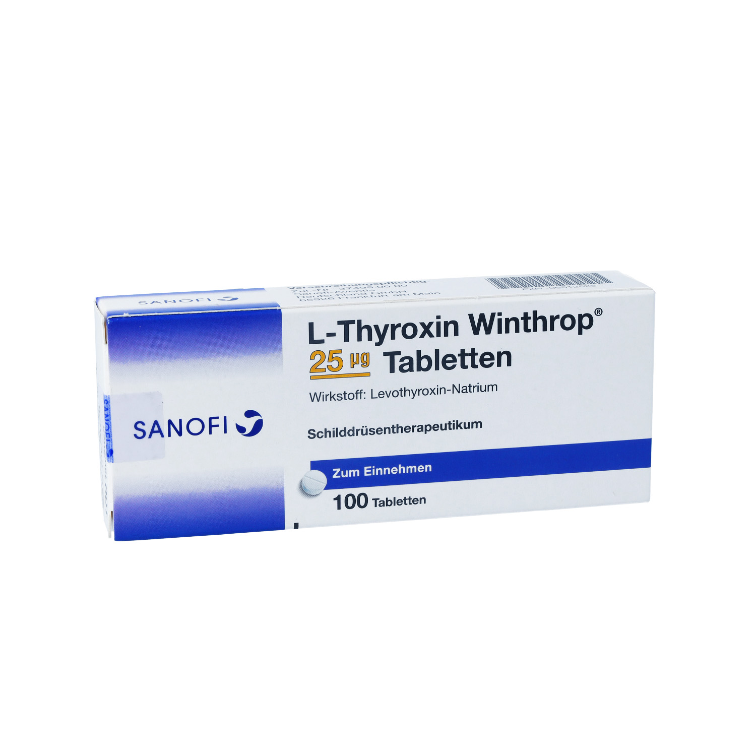 L-THYROXIN Winthrop 25 μg Tabletten