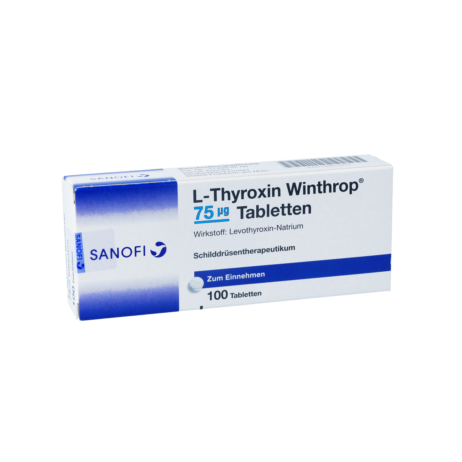 L-THYROXIN Winthrop 75 μg Tabletten