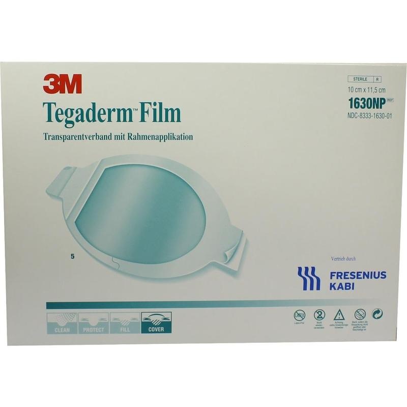 TEGADERM Film 10x11,5 cm oval 1630NP