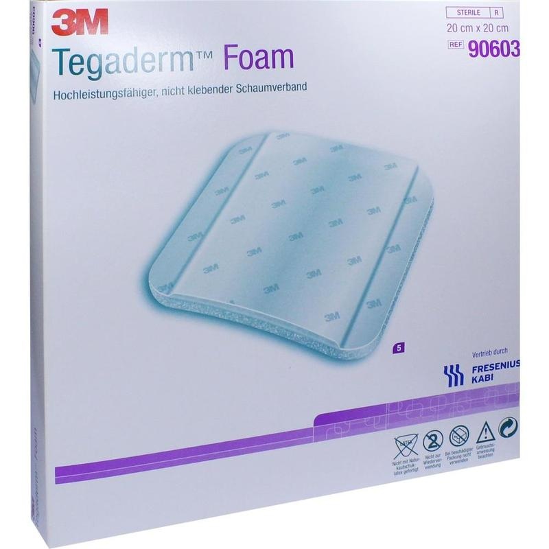 TEGADERM Foam n.klebend FK 20x20 cm 90603