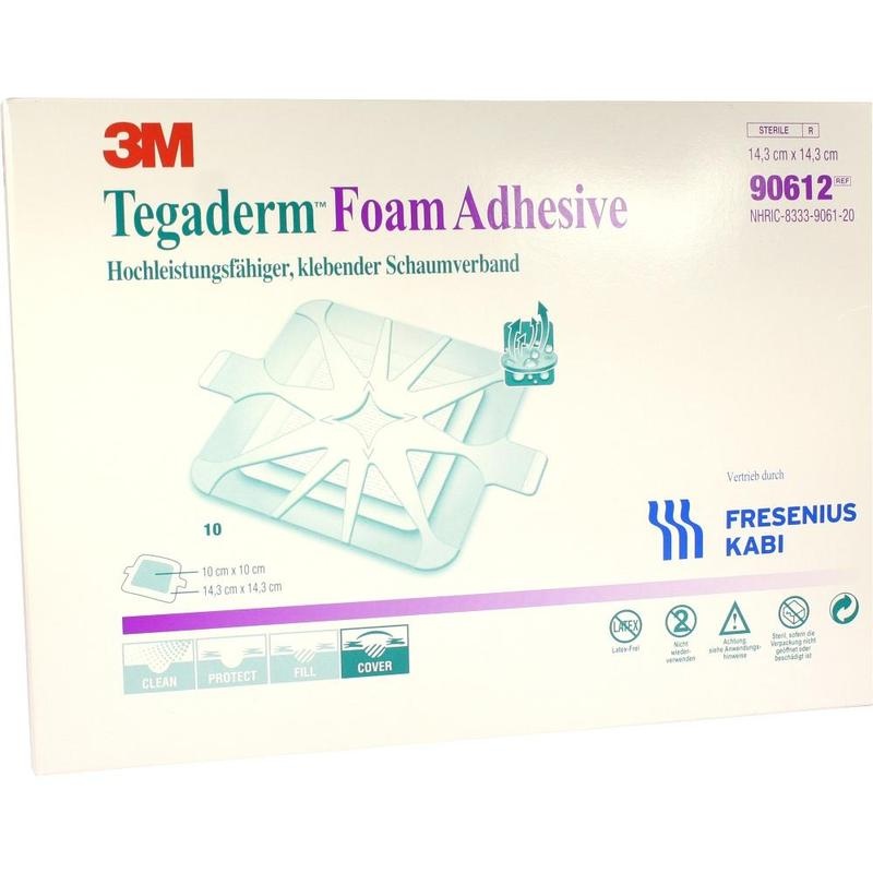 TEGADERM Foam Adhesive FK 14,3x14,3 cm 90612