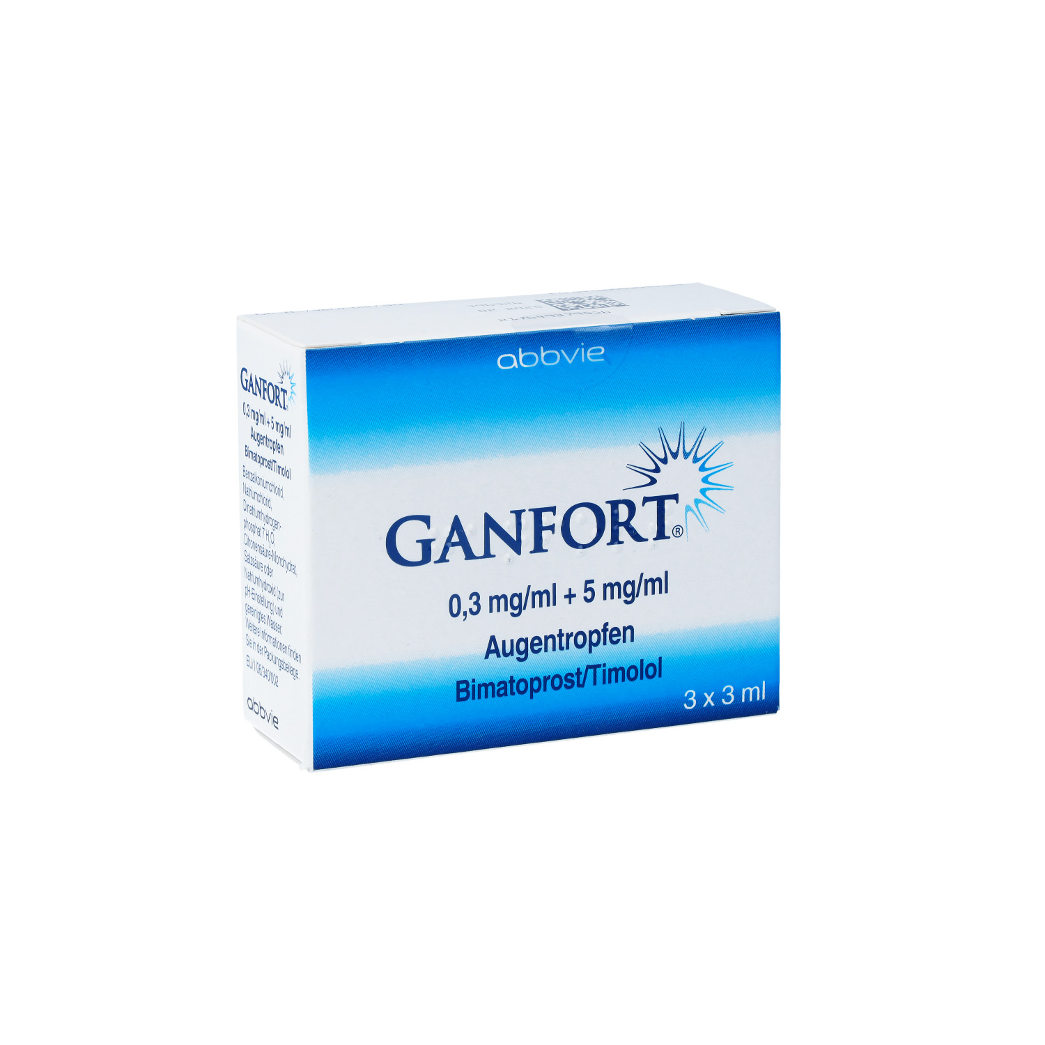 GANFORT 0,3 mg/ml + 5 mg/ml Augentropfen