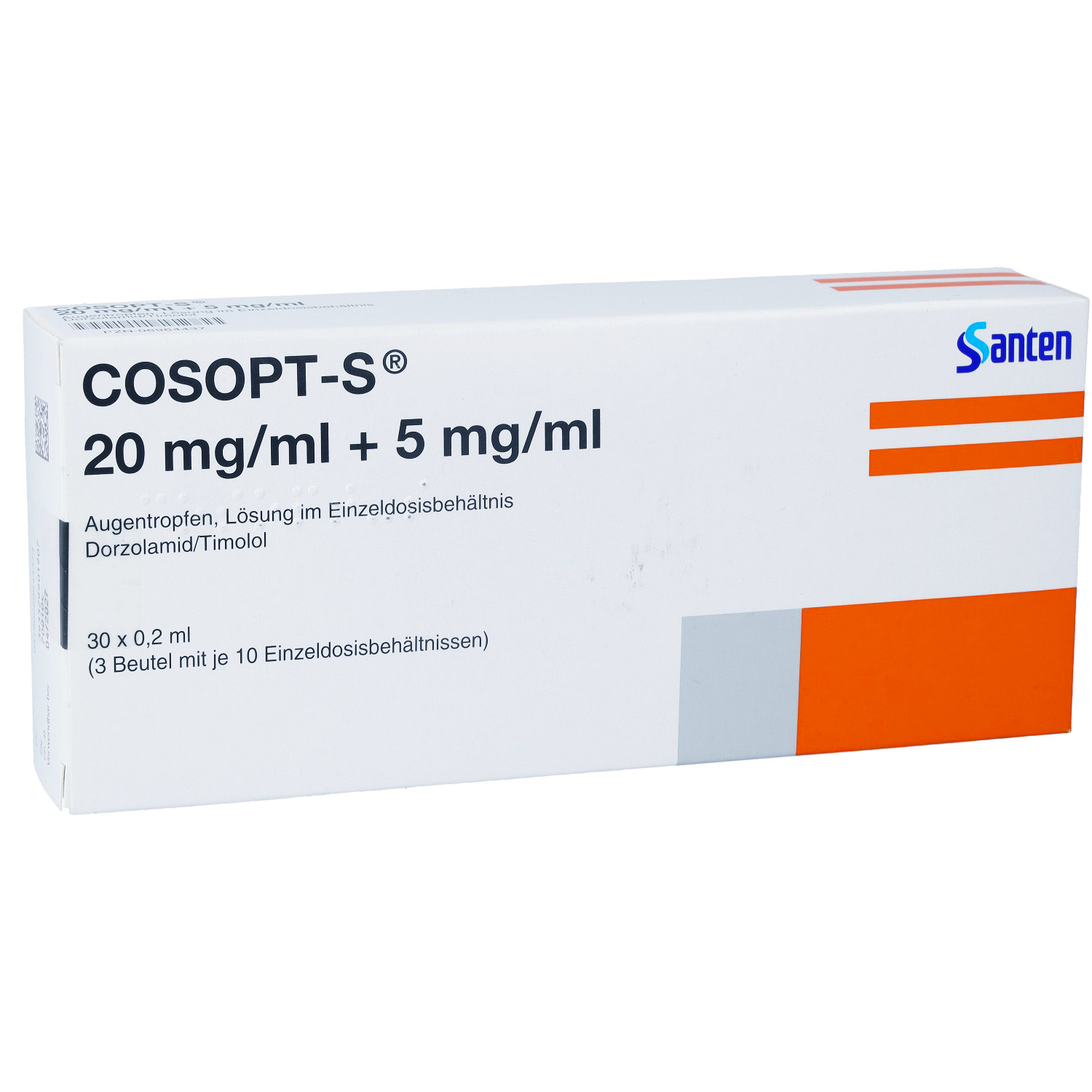 COSOPT-S 20 mg/ml+5 mg/ml Augentr.i.Einzeldosisbe.