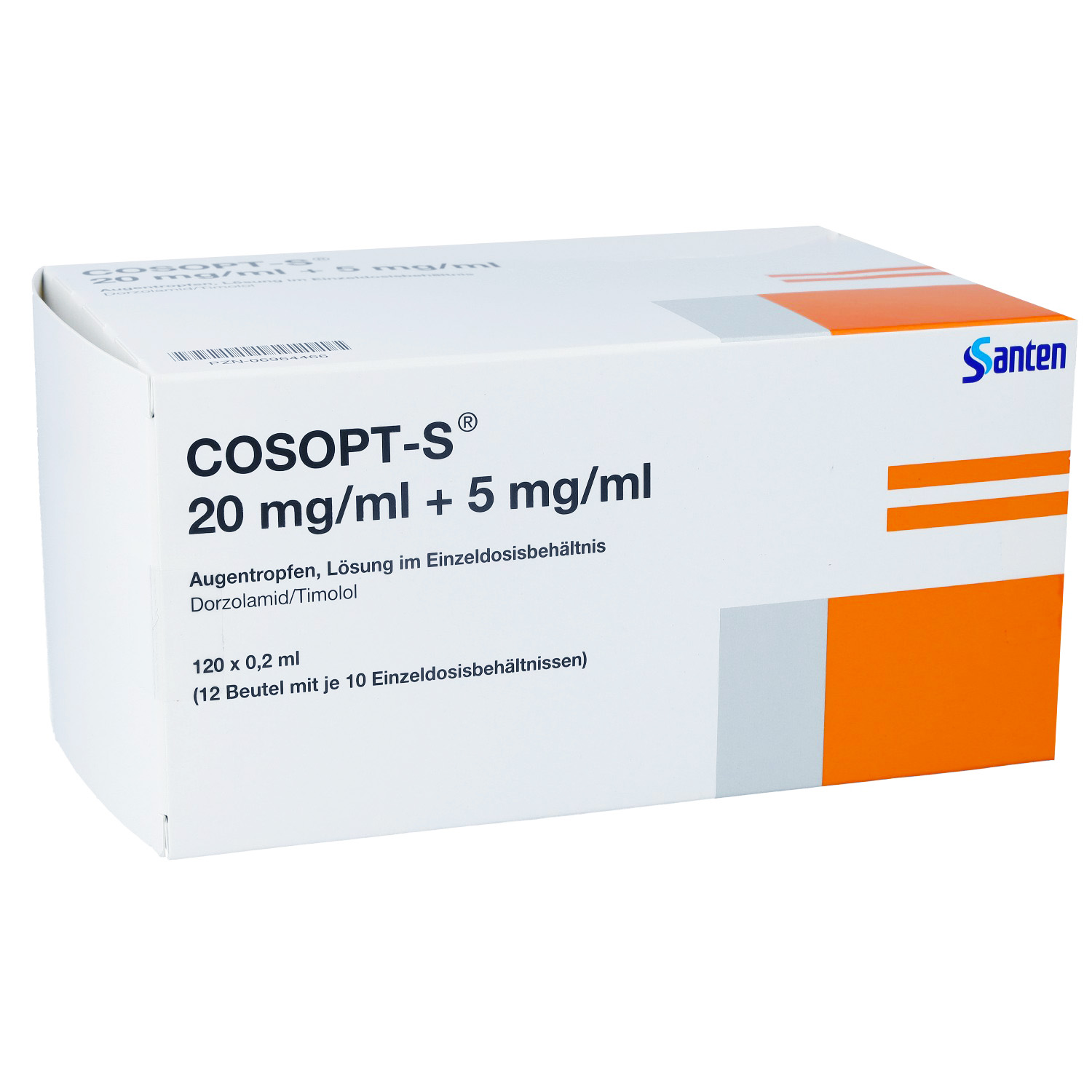 COSOPT-S 20 mg/ml+5 mg/ml Augentr.i.Einzeldosisbe.