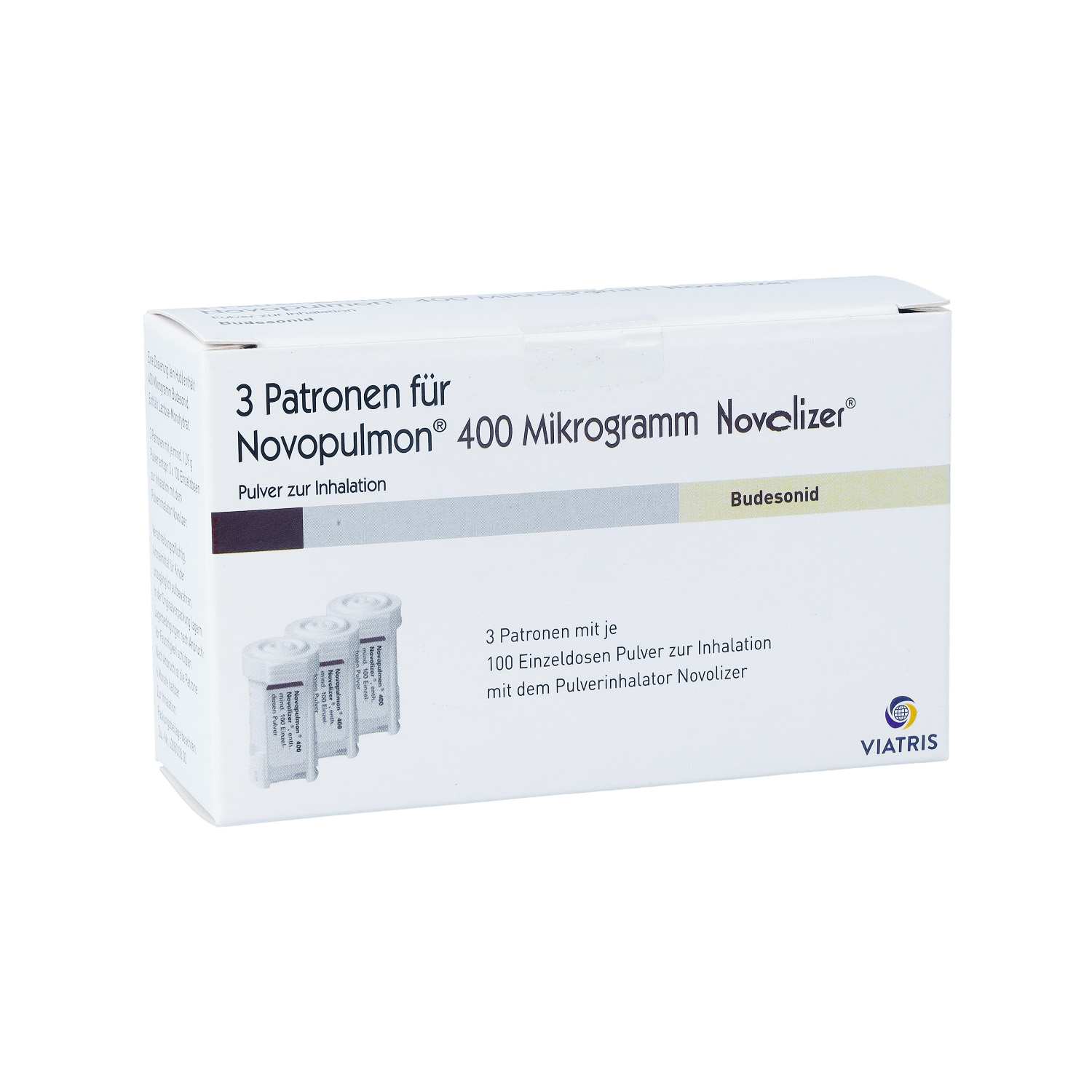 NOVOPULMON 400 μg Novolizer Patrone 3x100 ED