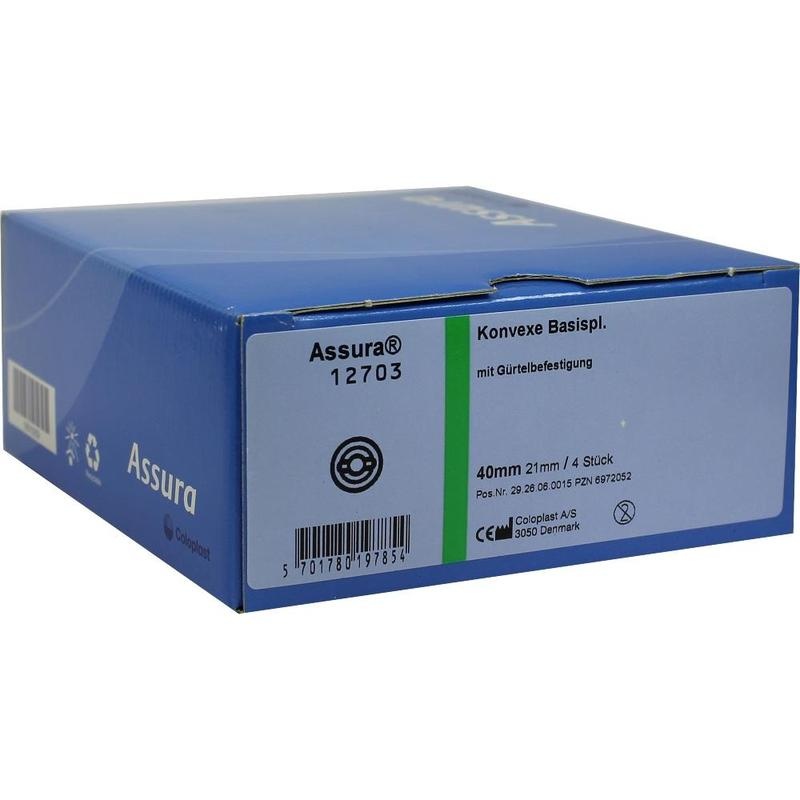 ASSURA Basisp.konvex RR40 21mm m.Gürtelb.