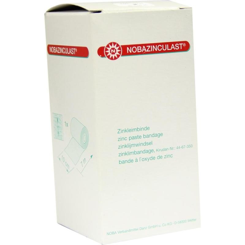 NOBAZINCULAST Zinkgelbinde 10 cmx7 m