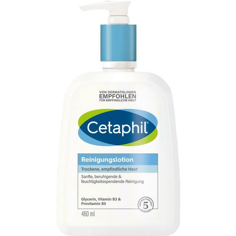 Cetaphil Reinigungslotion – Sanfte Reinigung für Gesicht & Körper, sensible Haut