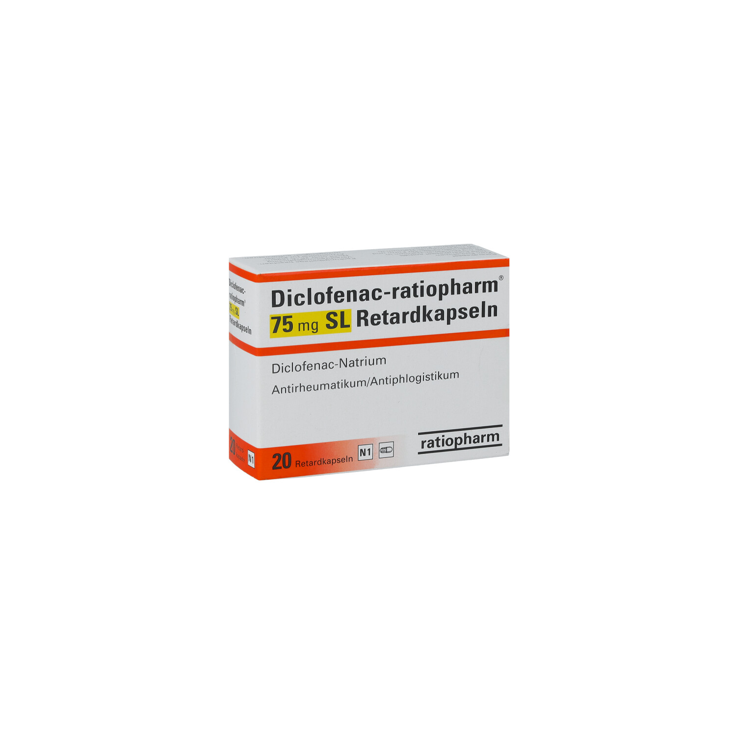DICLOFENAC-ratiopharm 75 mg SL Retardkapseln