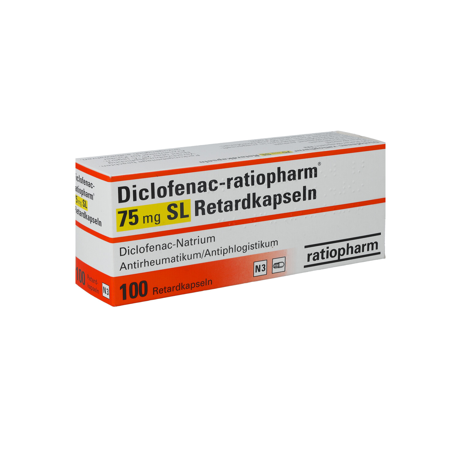 DICLOFENAC-ratiopharm 75 mg SL Retardkapseln
