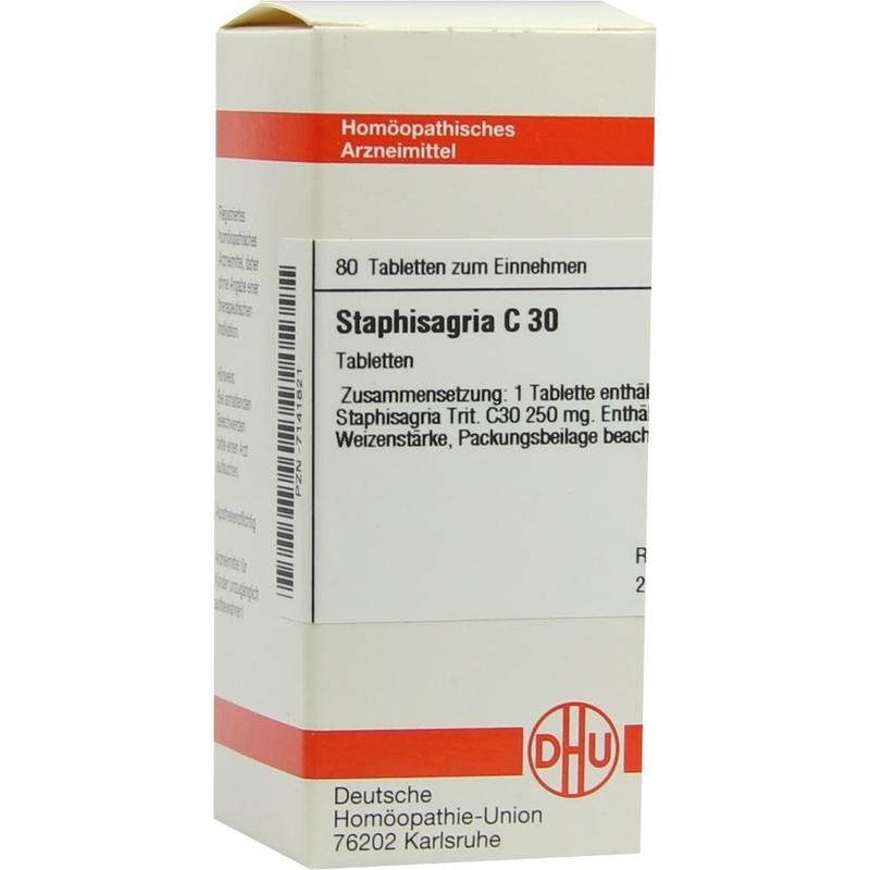 STAPHISAGRIA C 30 Tabletten