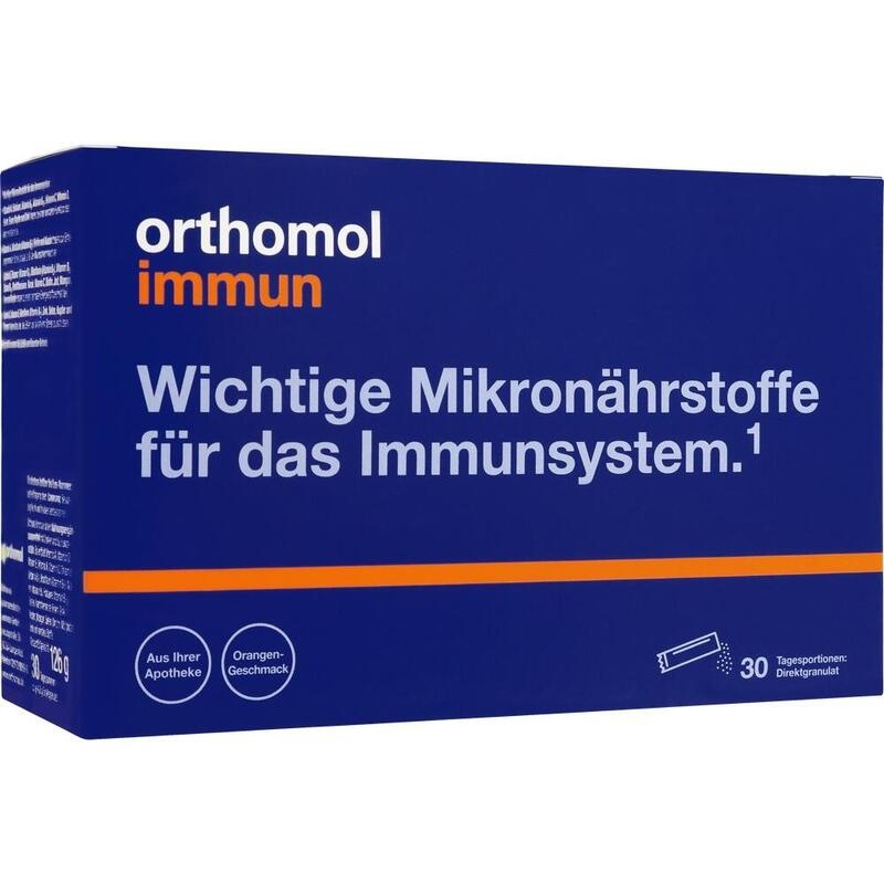 Orthomol Immun Direktgranulat – Für das Immunsystem mit Vitamin C, D & Zink