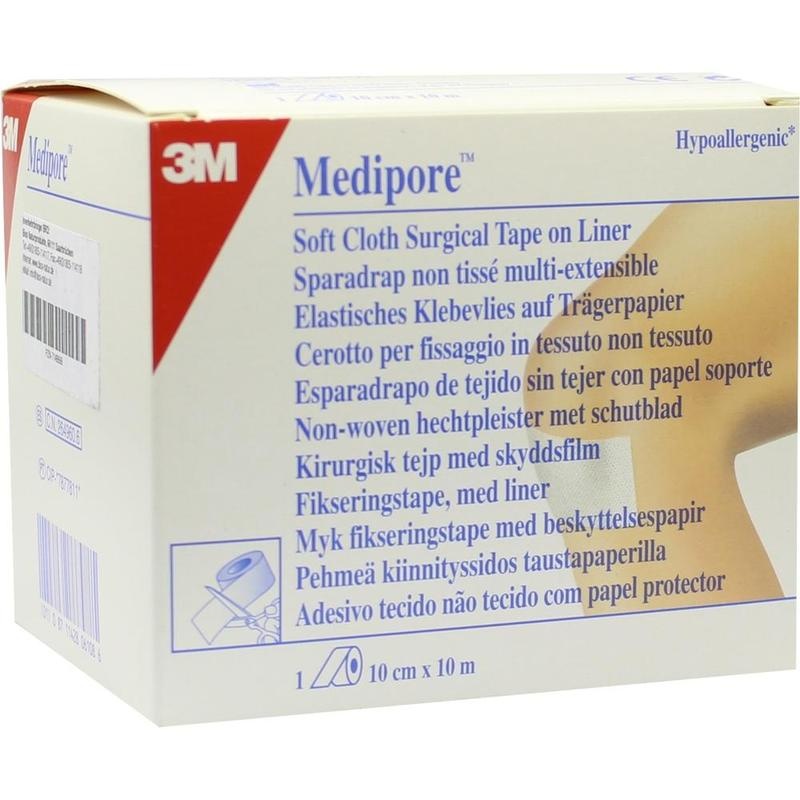 MEDIPORE Fixiervlies hypoallerg.10cmx10m 2991/2