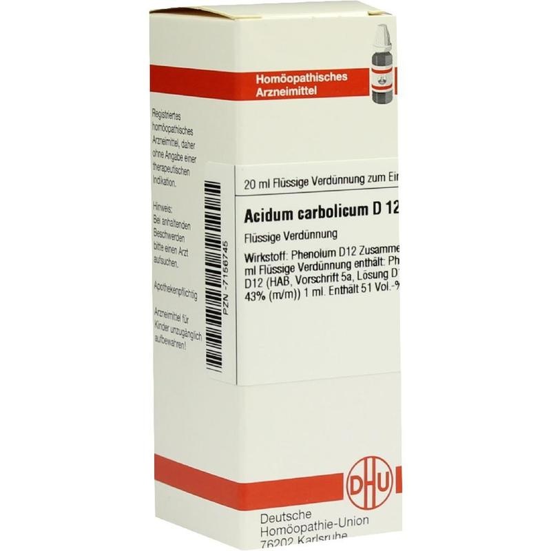 ACIDUM CARBOLICUM D 12 Dilution