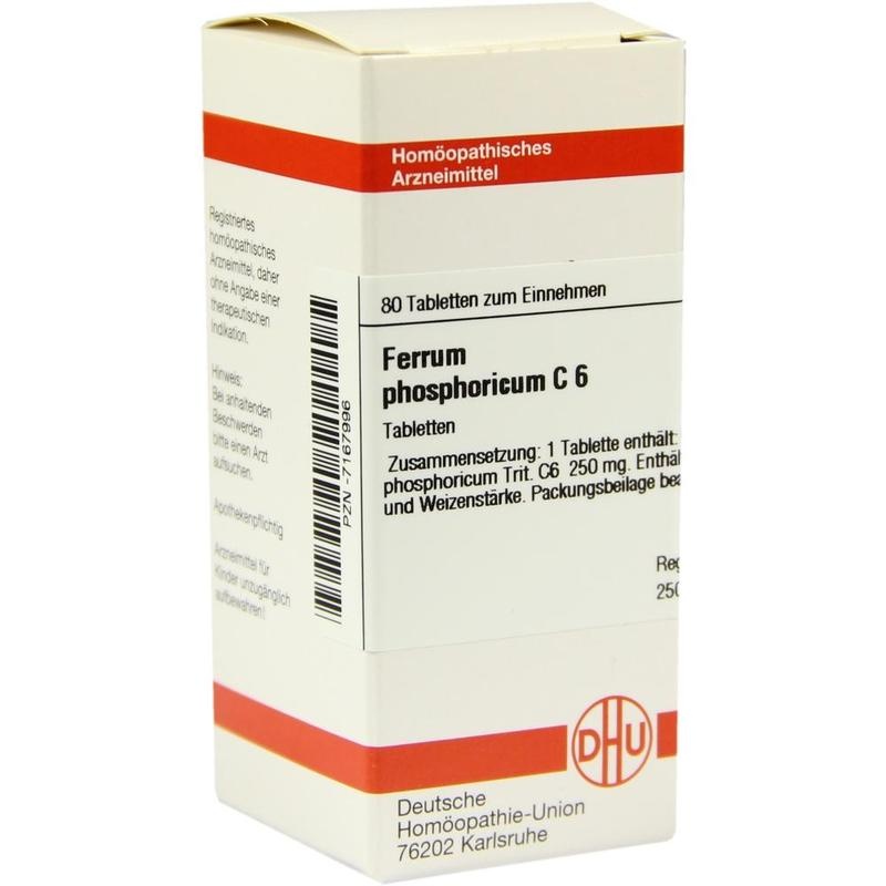 FERRUM PHOSPHORICUM C 6 Tabletten
