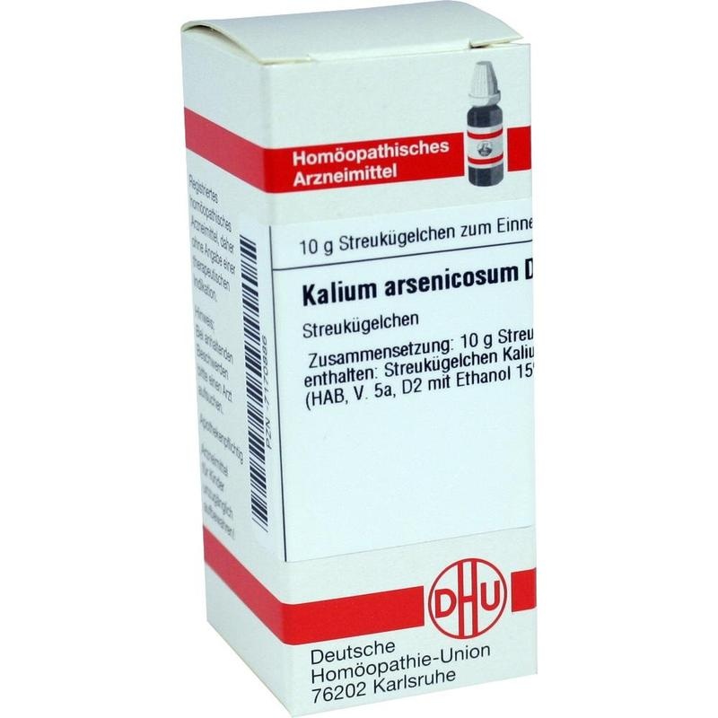 KALIUM ARSENICOSUM D 6 Globuli