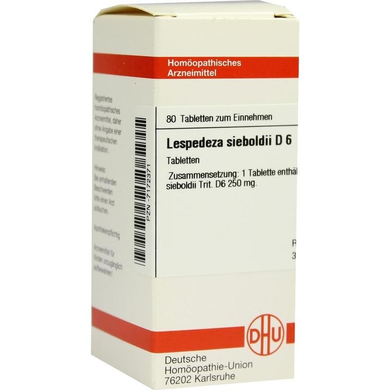 LESPEDEZA SIEBOLDII D 6 Tabletten