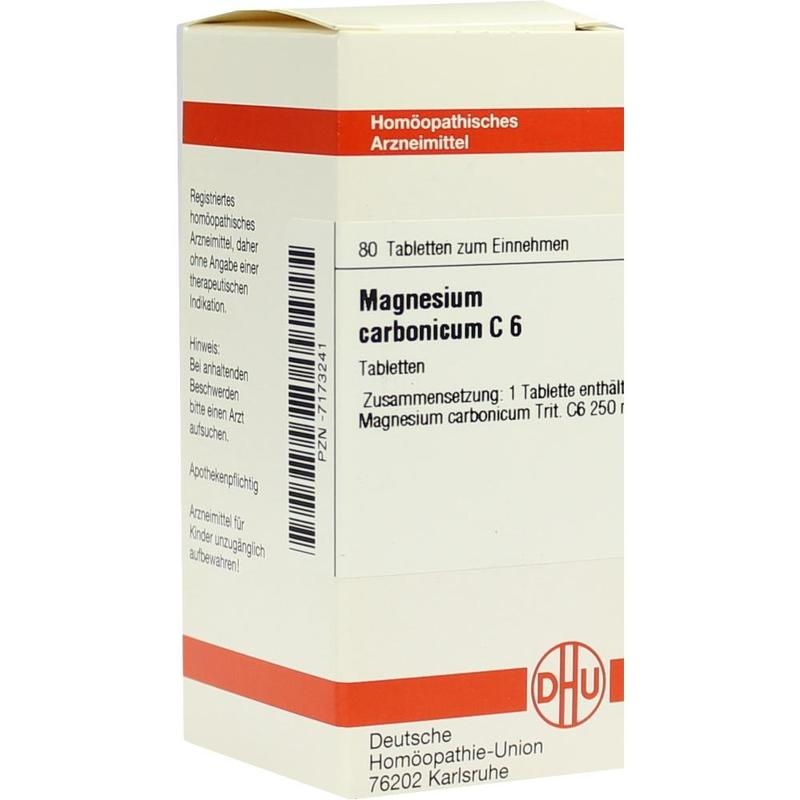 MAGNESIUM CARBONICUM C 6 Tabletten