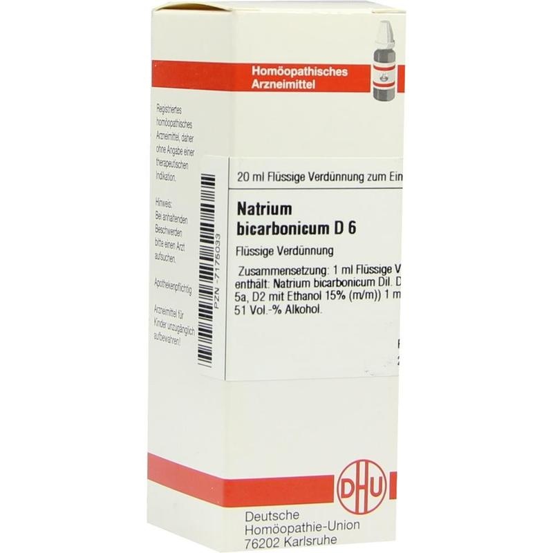 NATRIUM BICARBONICUM D 6 Dilution