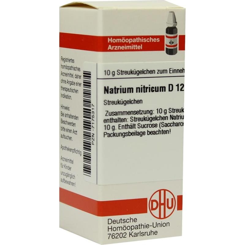 NATRIUM NITRICUM D 12 Globuli