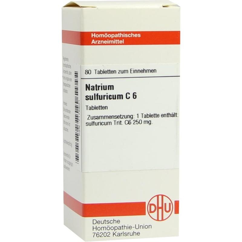 NATRIUM SULFURICUM C 6 Tabletten