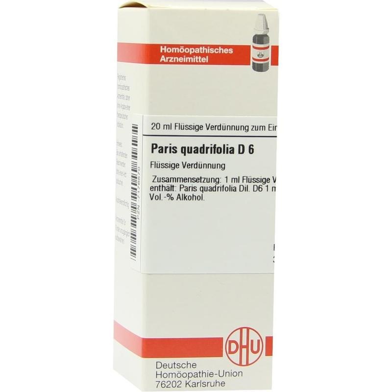 PARIS QUADRIFOLIA D 6 Dilution