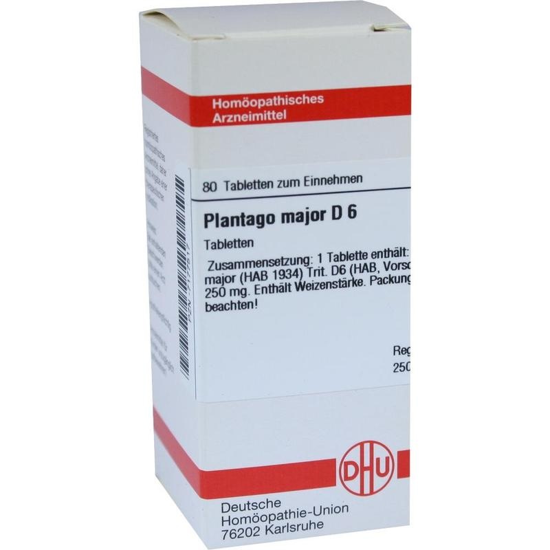 PLANTAGO MAJOR D 6 Tabletten