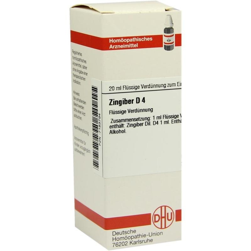 ZINGIBER D 4 Dilution