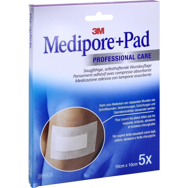 MEDIPORE+Pad steriler Wundverband 3566NP 10x10 cm